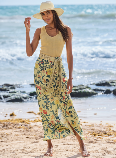 Captiva Floral Skirt