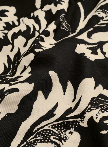 Graphic Floral Dress