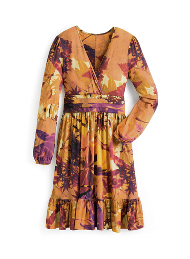 Herbstlaub-Kleid