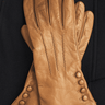 Short Leather Gloves