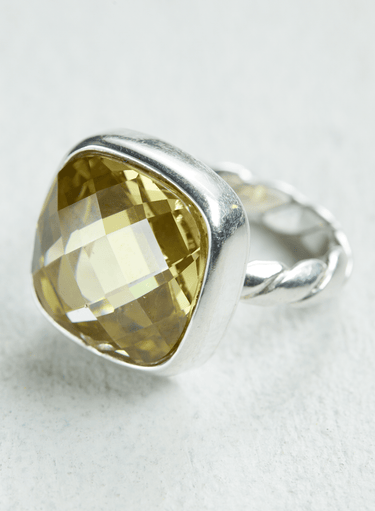 Citrus Crystal Ring
