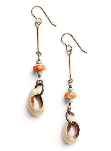 Cowrie Shell Earrings