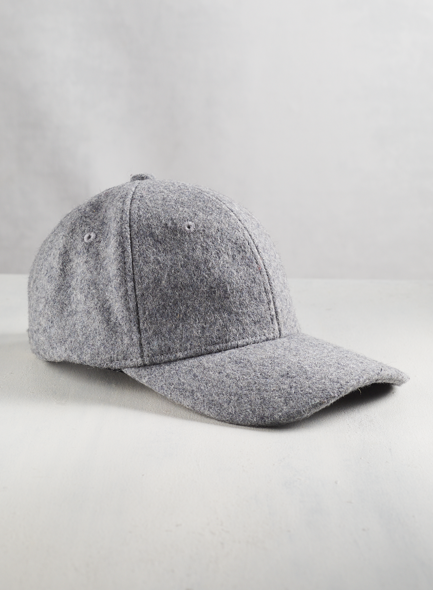 Heathered Ash Wool Cap – Peruvian Connection