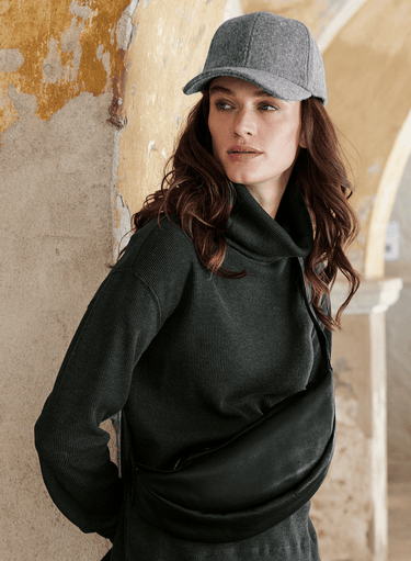 Heathered Ash Wool Cap