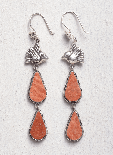 Jasper Teardrop Earrings