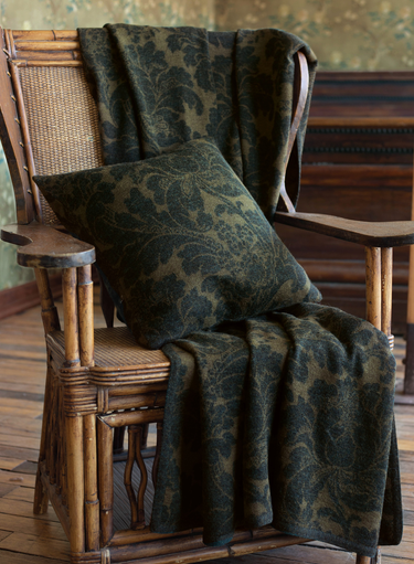 Arts And Crafts Floral Throw