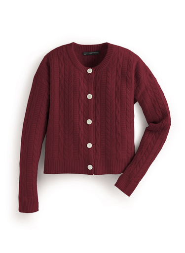 Luxe Cable Cardigan