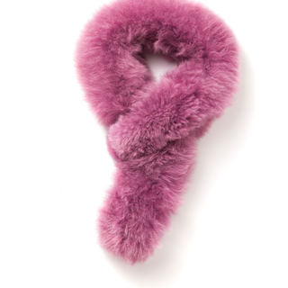 Alpaca Fur Pull-Through Scarf