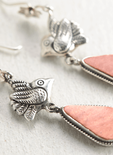 Jasper Teardrop Earrings