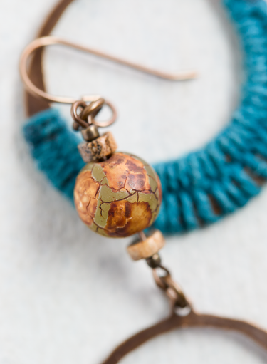 Artifact Hoop Earrings