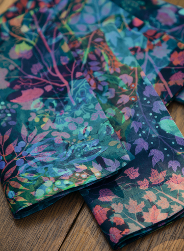 Night Vine Napkins, Set Of 4