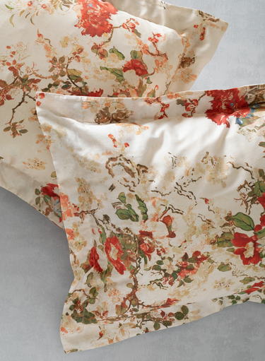 Ivory Hokkaido Flower Sham