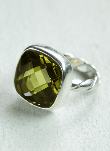 Citrus Crystal Ring