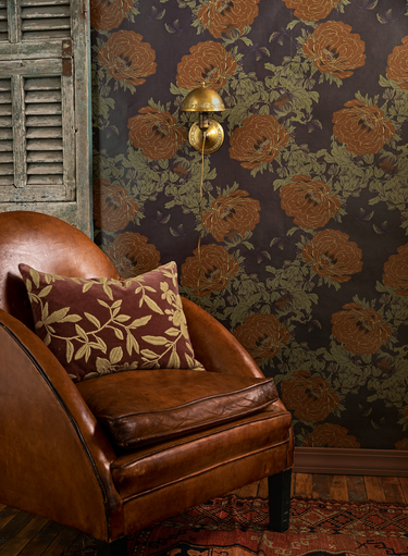 Winter Peony Wallpaper