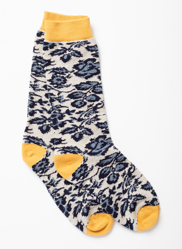 Folk Flower Socks