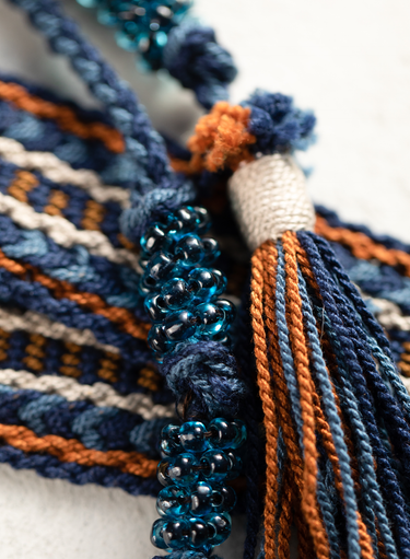Denim Stripe Belt