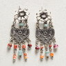 Flower Basket Earrings