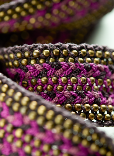 Bronze Beaded Belt