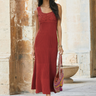 Marsala Dress