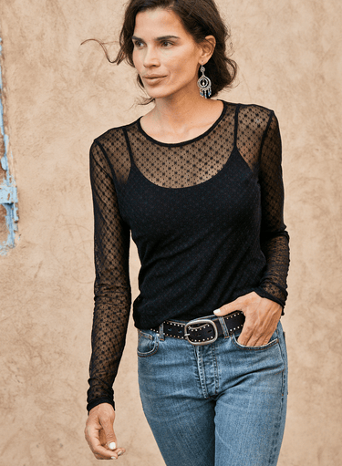Daisy Lace Tee
