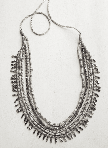 Silver Pathways Necklace