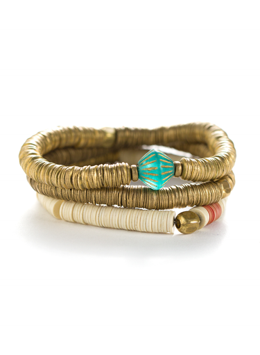 Sundrop Stretch Bracelets, Set of 3