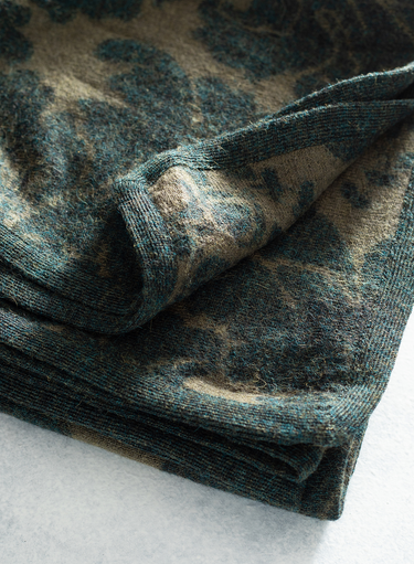Arts And Crafts Floral Throw