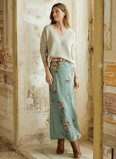 Delaunay Maxi-Skirt