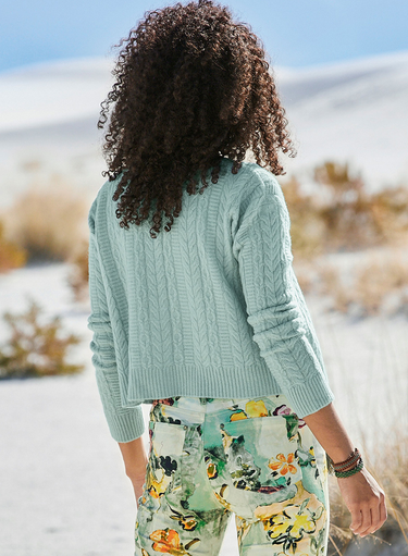 Luxe Cable Cardigan