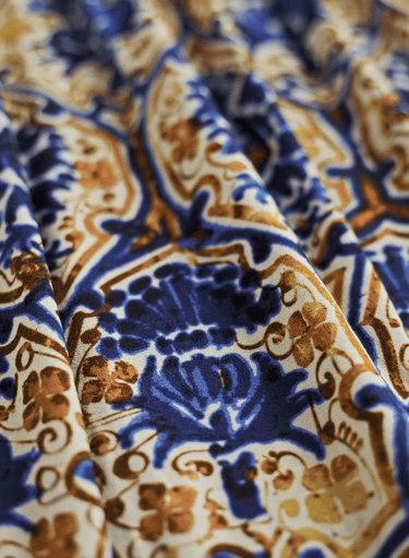 Valencia Tile Print Dress