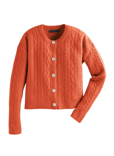 Luxe Cable Cardigan