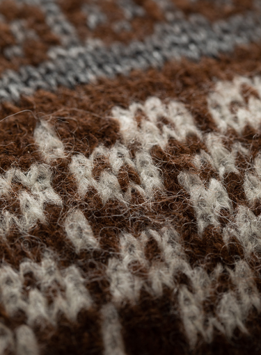 Fair Isle Knit Pillow