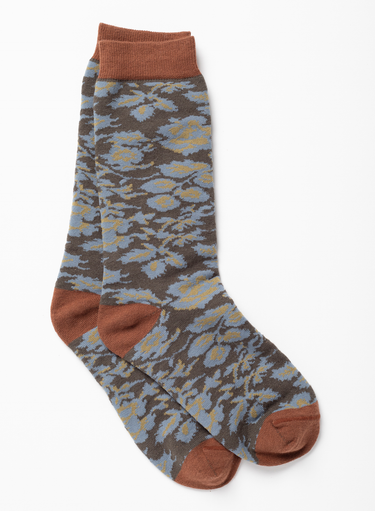 Folk Flower Socks
