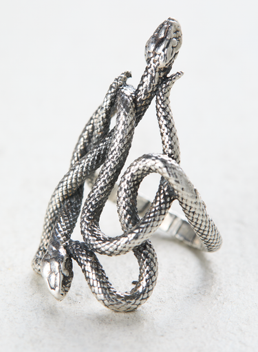Sterling Serpente Ring