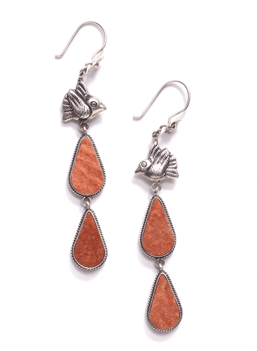 Jasper Teardrop Earrings