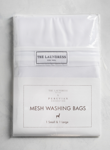 Mesh Washing Bags, Set Of 2