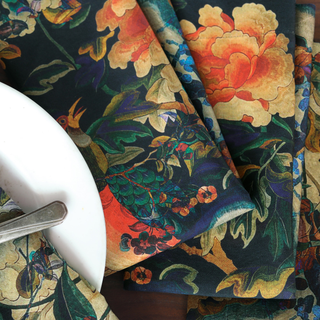 Dynasty Floral Napkins, Set Of 4