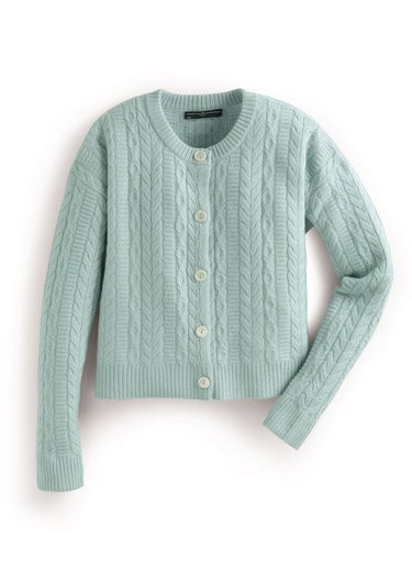 Luxe Cable Cardigan