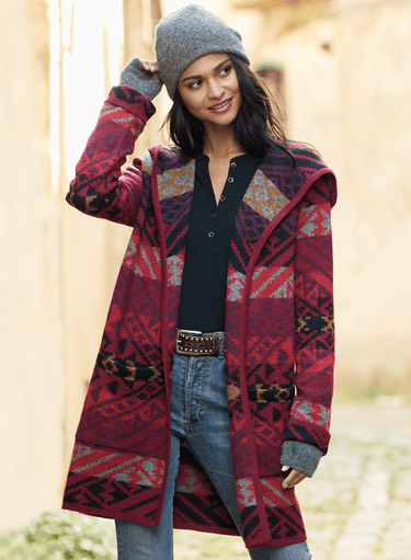 Hadley Knit Coat