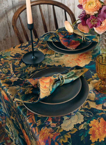Dynasty Floral Napkins, Set Of 4
