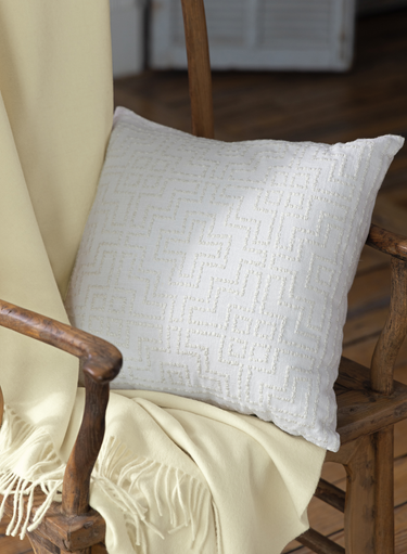 Rice Stitch Pillow