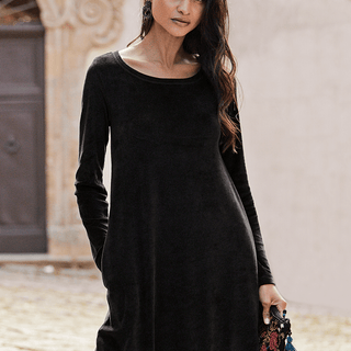 Velour Orla Dress