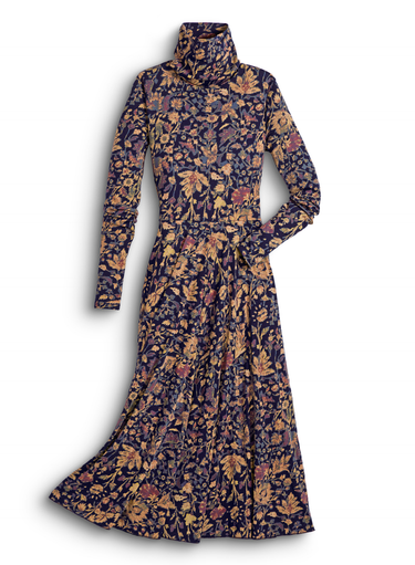 Persian Rose T-Neck Dress