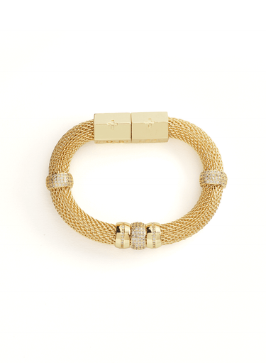 Gold Mesh Bracelet
