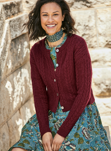 Luxe Cable Cardigan