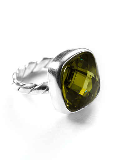 Citrus Crystal Ring