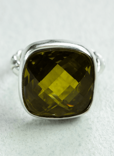 Citrus Crystal Ring