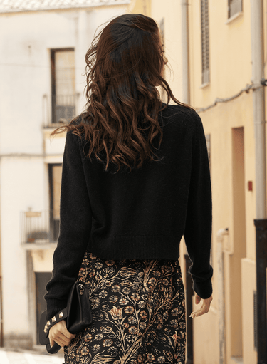Cropped Luxe Pullover