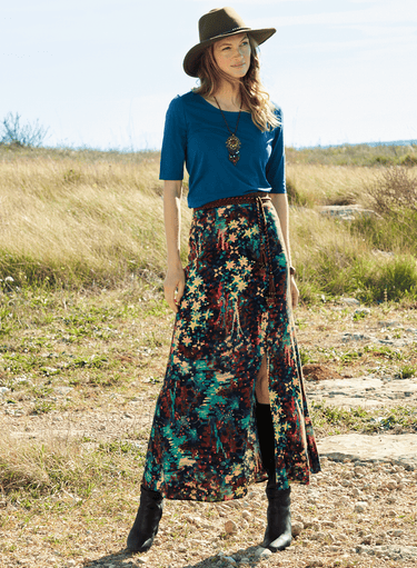 Magic Forest Maxi-Skirt