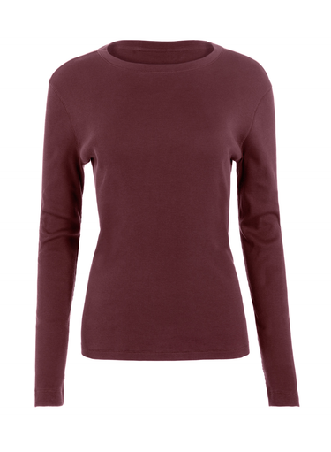 Fine Rib Pima Tee
